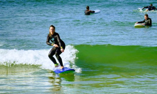 Manténgase en forma para el surf