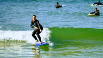 Cómo mantenerse en forma para surfear