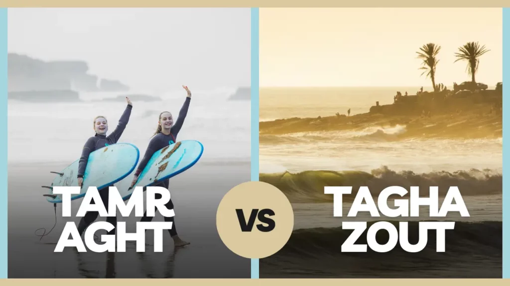 tamraght morocco vs taghazout for the best morocco surf holiday